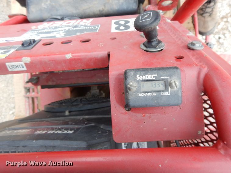 image for item HO9493 Allen Engineering Razor Back Rider power trowel