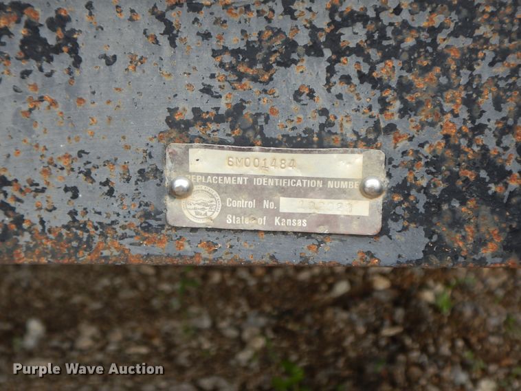 image for item HO9497 2006 2G  equipment trailer