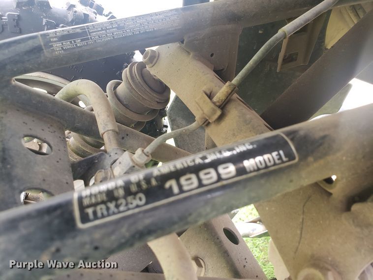 image for item HP9501 1999 Honda Recon TRX250  ATV
