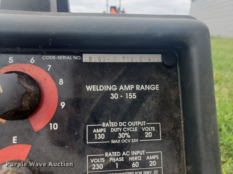 image for item HP9502 Lincoln Weld Pak 155  arc welder