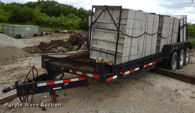 image for item HP9505 2000 Starlite  concrete form trailer