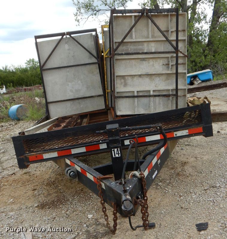 image for item HP9505 2000 Starlite  concrete form trailer