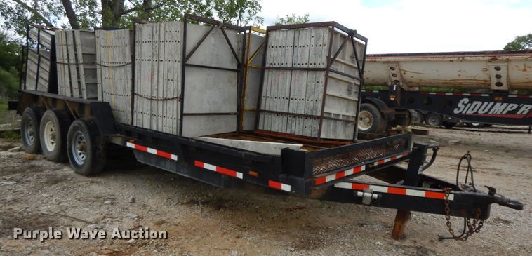 image for item HP9505 2000 Starlite  concrete form trailer
