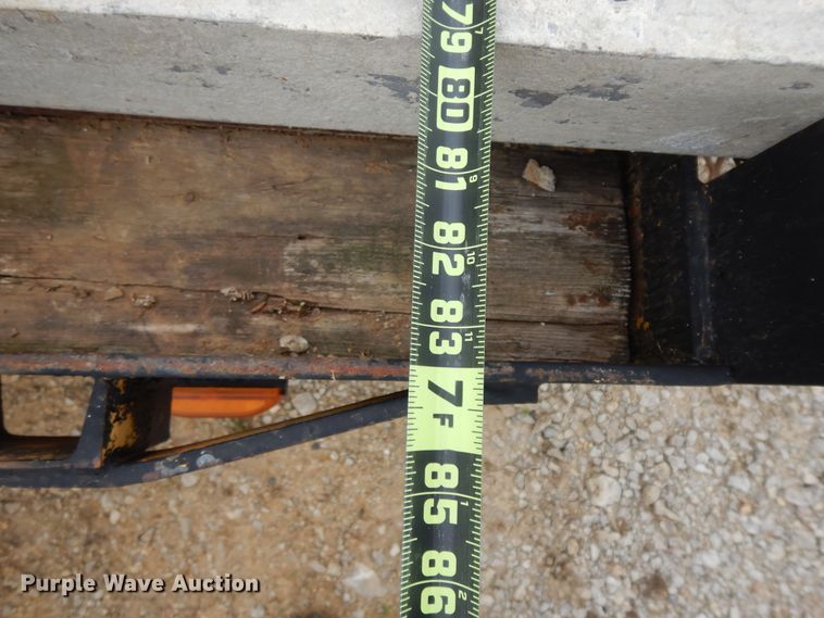 image for item HP9505 2000 Starlite  concrete form trailer