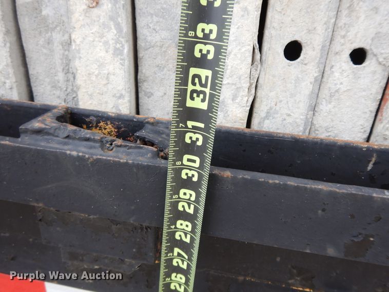 image for item HP9505 2000 Starlite  concrete form trailer