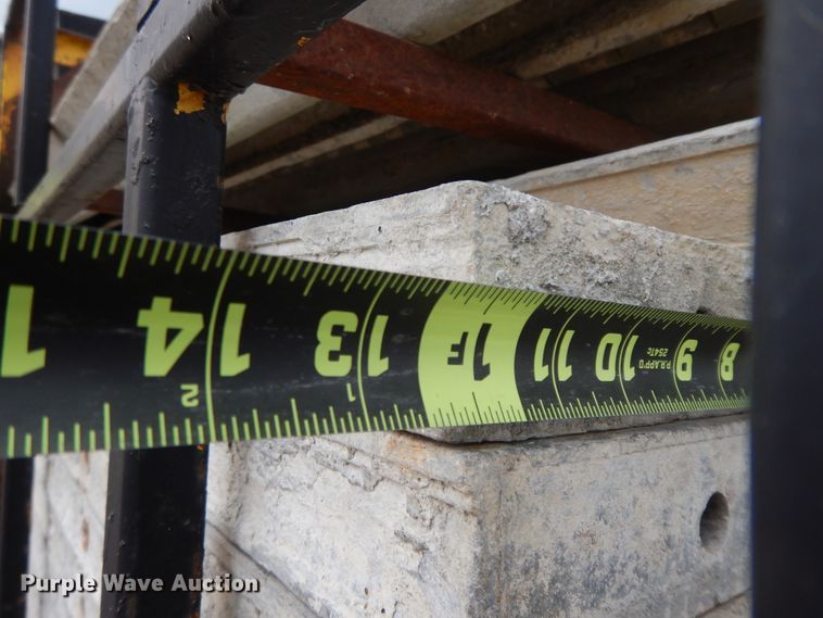 image for item HP9505 2000 Starlite  concrete form trailer