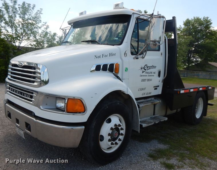image for item HP9527 2007 Sterling Acterra  flatbed truck