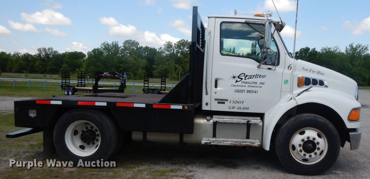 image for item HP9527 2007 Sterling Acterra  flatbed truck