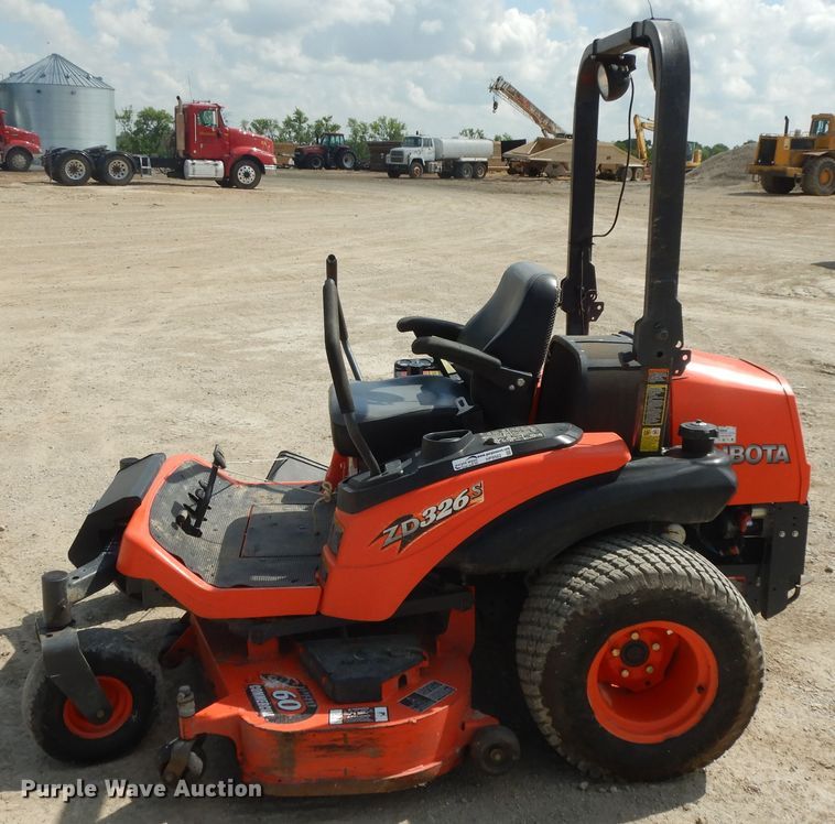 image for item HP9562 Kubota ZD326  lawn mower