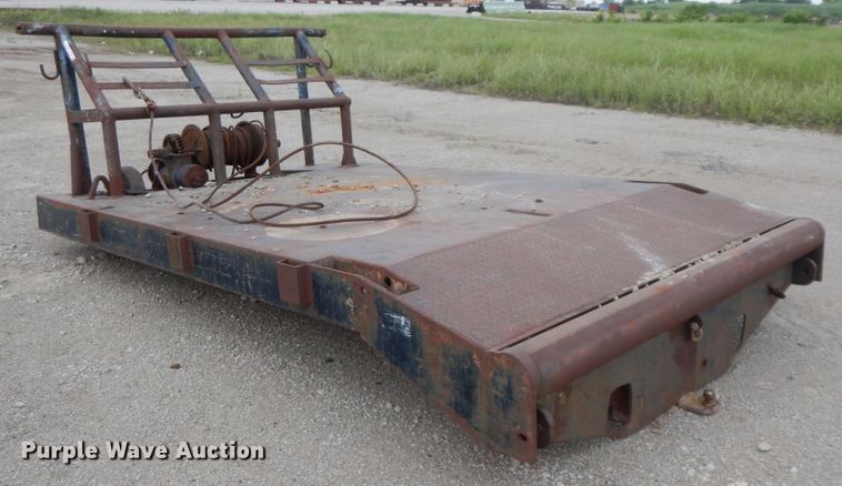 image for item HP9573 Winch flatbed