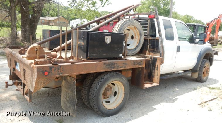 image for item HP9575 2012 Ford F550  SuperCab flatbed truck