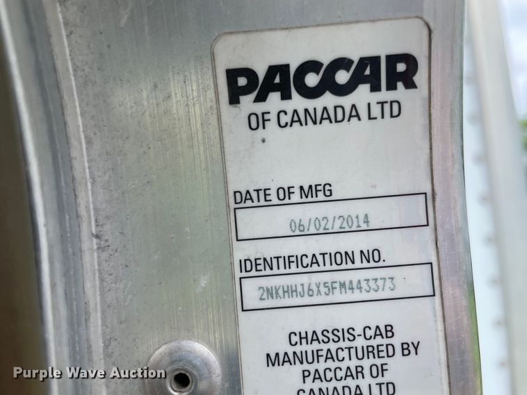 image for item IC9333 2015 Kenworth T270  box truck