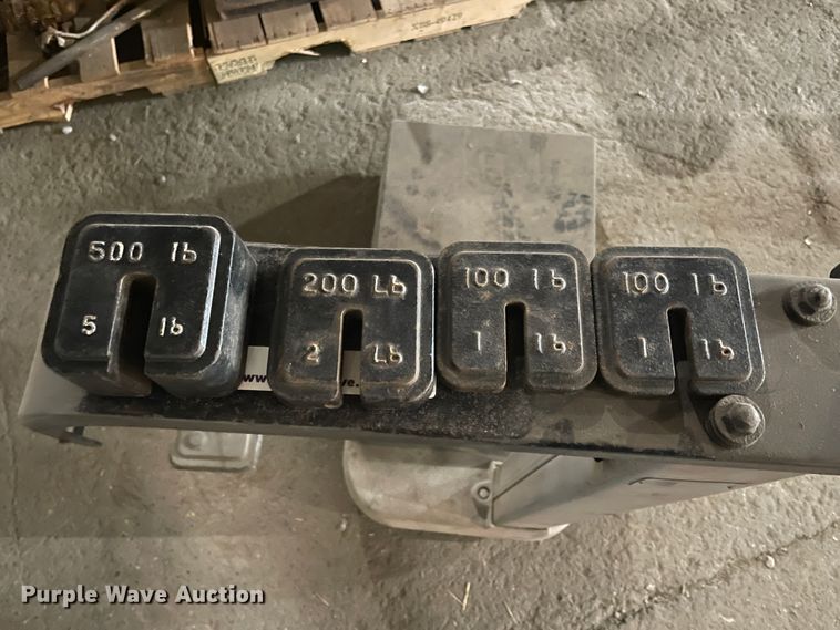 image for item IC9398 Fairbanks 41-3132 beam balance scale