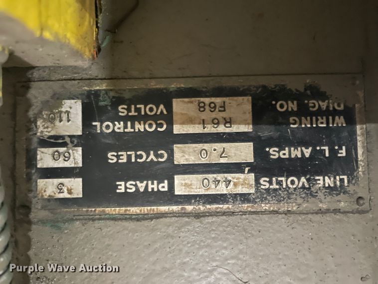 image for item IC9402 Wiedemann Machine Co. R61 turret punch press