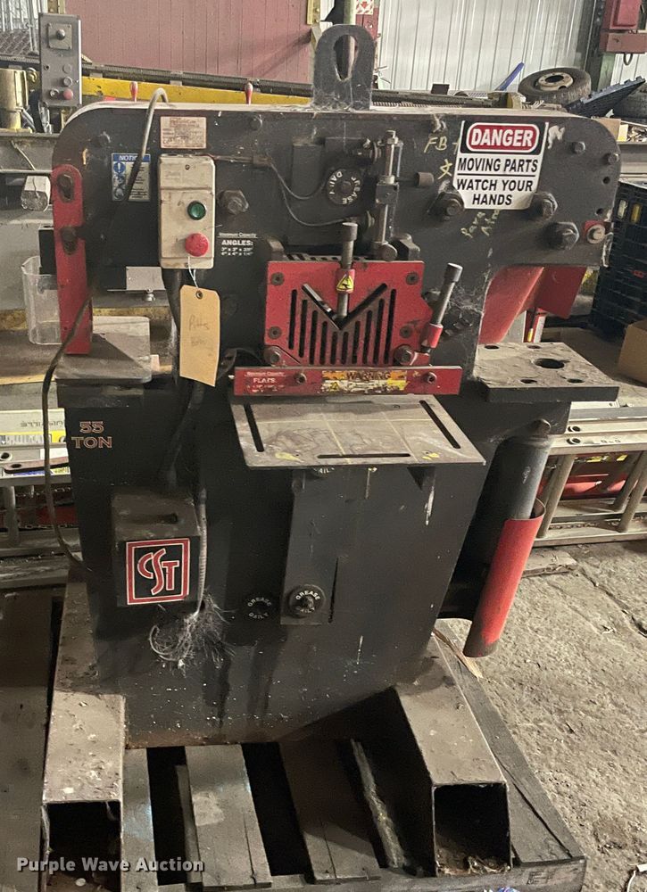 image for item IC9404 Cleveland Steel Tool 55-ton iron worker