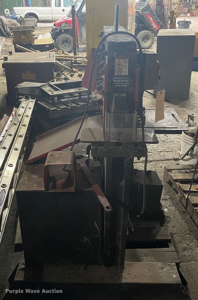 image for item IC9404 Cleveland Steel Tool 55-ton iron worker