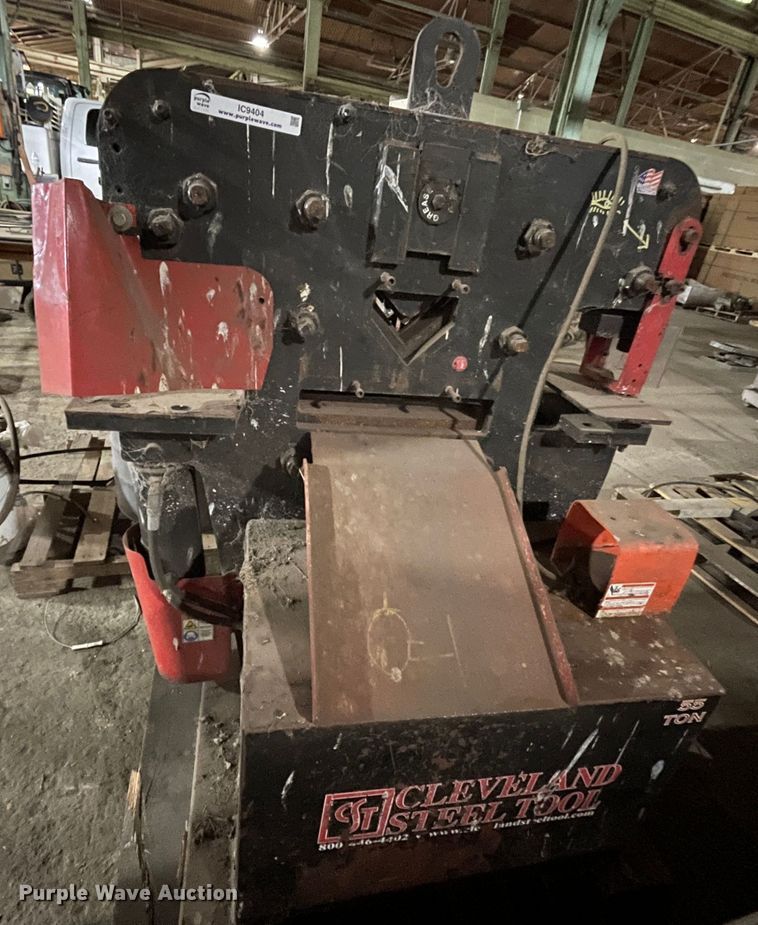 image for item IC9404 Cleveland Steel Tool 55-ton iron worker