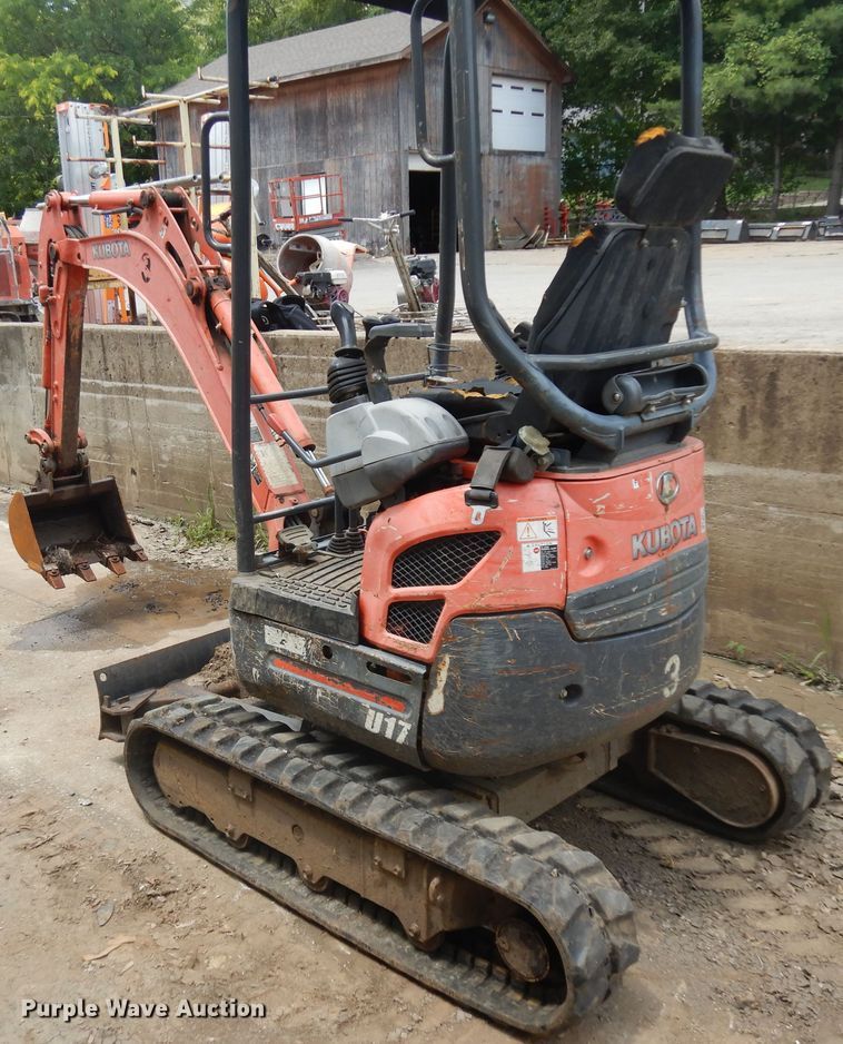 image for item ID9951 2012 Kubota U17  mini excavator