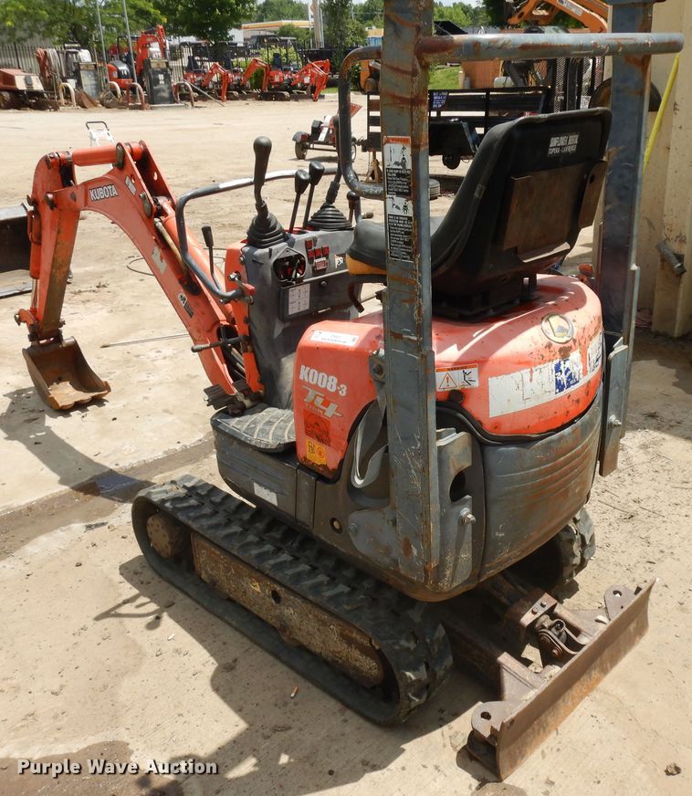 image for item ID9955 2009 Kubota K008-3  mini excavator