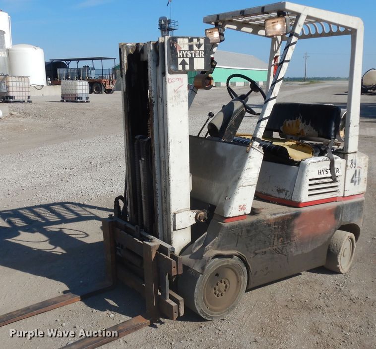 image for item ID9963 Hyster 50  forklift