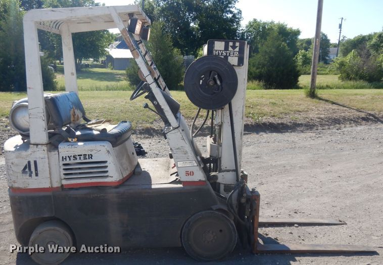 image for item ID9963 Hyster 50  forklift