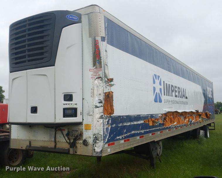 image for item IJ9410 2015 Utility  refrigerated van trailer