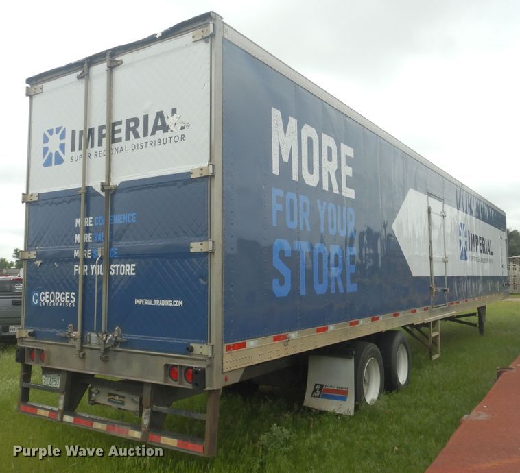 image for item IJ9410 2015 Utility  refrigerated van trailer