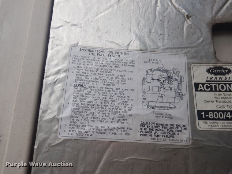 image for item IJ9410 2015 Utility  refrigerated van trailer