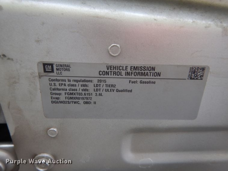 image for item IP9897 2015 Chevrolet Traverse  SUV