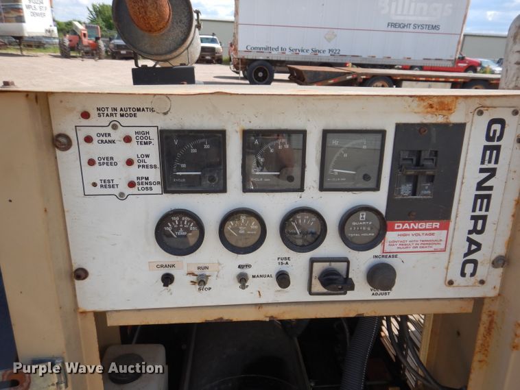 image for item IQ9551 Generac A4531 generator