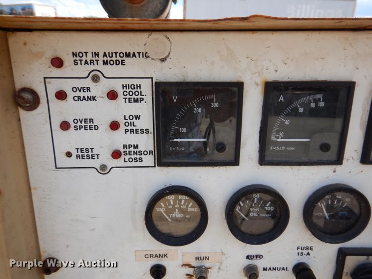 image for item IQ9551 Generac A4531 generator