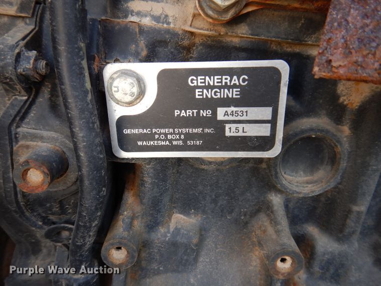 image for item IQ9551 Generac A4531 generator