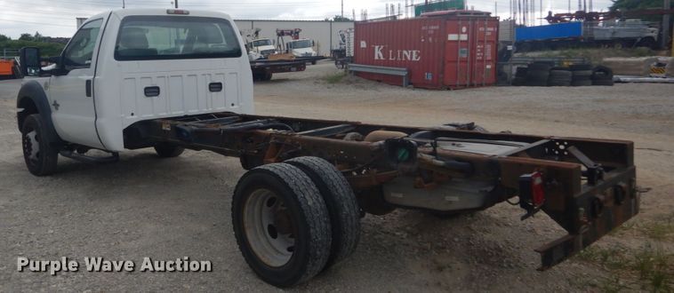 image for item IT9144 2011 Ford F550  truck cab and chassis