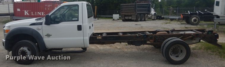 image for item IT9144 2011 Ford F550  truck cab and chassis