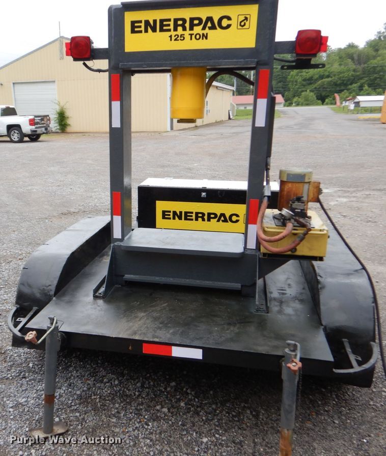 image for item IT9157 Enerpac  tire press trailer