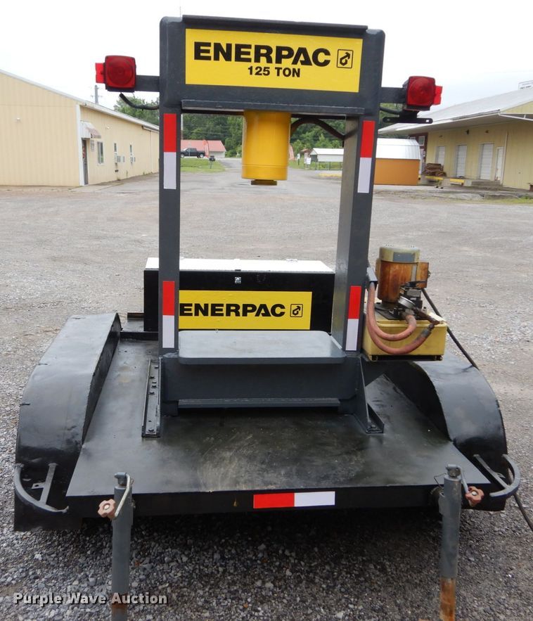 image for item IT9157 Enerpac  tire press trailer