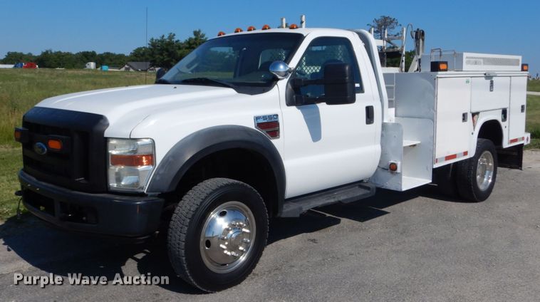 image for item IT9161 2008 Ford F550 Super Duty XL  utility / service truck