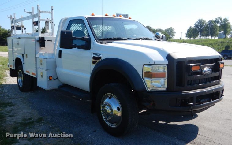 image for item IT9161 2008 Ford F550 Super Duty XL  utility / service truck