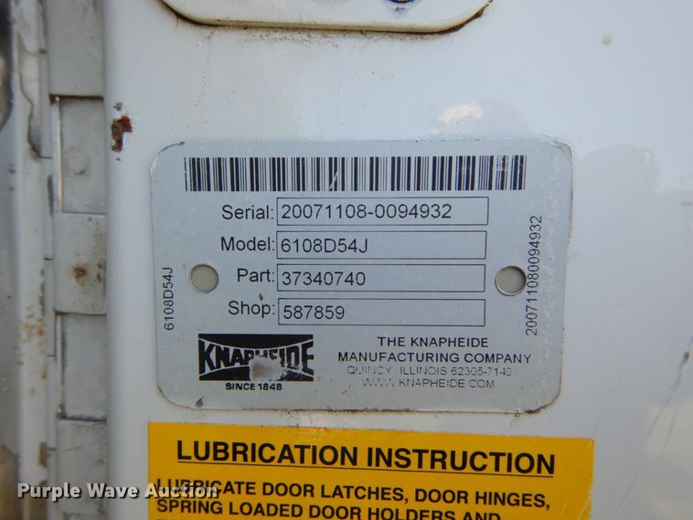 image for item IT9161 2008 Ford F550 Super Duty XL  utility / service truck