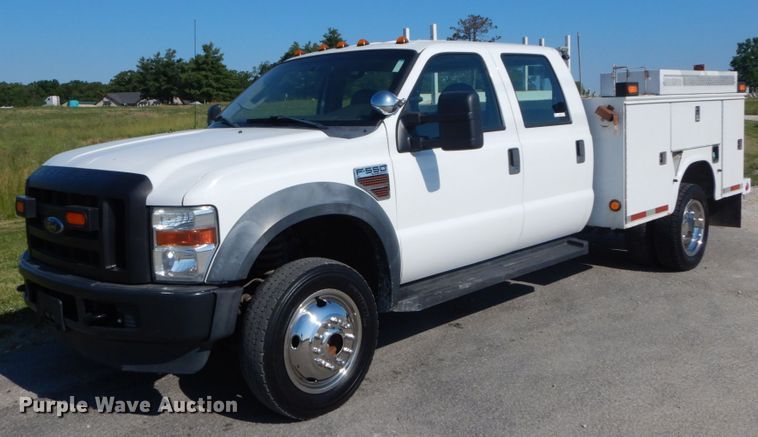 image for item IT9162 2010 Ford F550 Super Duty XL  Crew Cab utility / service truck