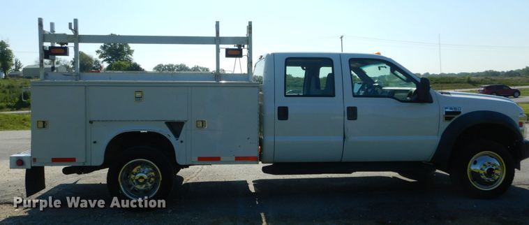 image for item IT9162 2010 Ford F550 Super Duty XL  Crew Cab utility / service truck