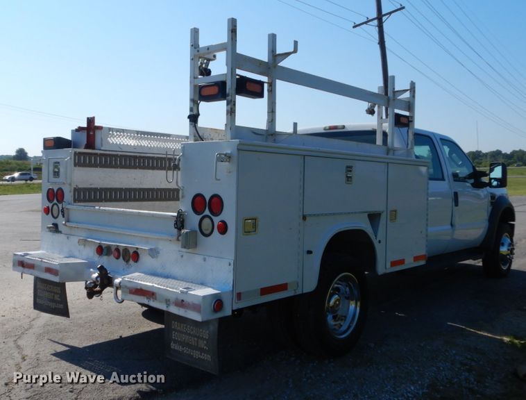 image for item IT9162 2010 Ford F550 Super Duty XL  Crew Cab utility / service truck