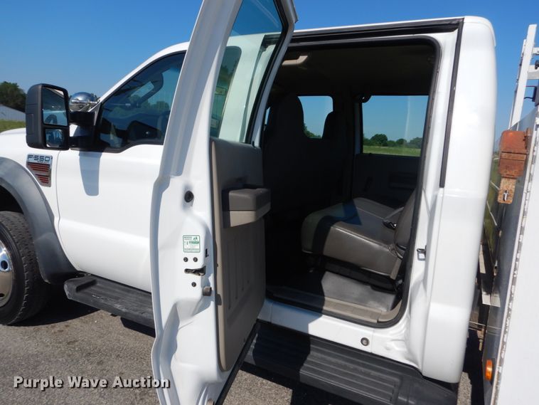 image for item IT9162 2010 Ford F550 Super Duty XL  Crew Cab utility / service truck