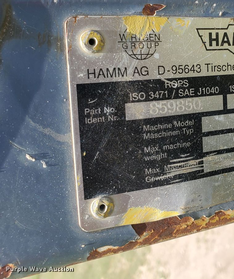 image for item IX9947 2004 Hamm HD10  double drum vibratory roller