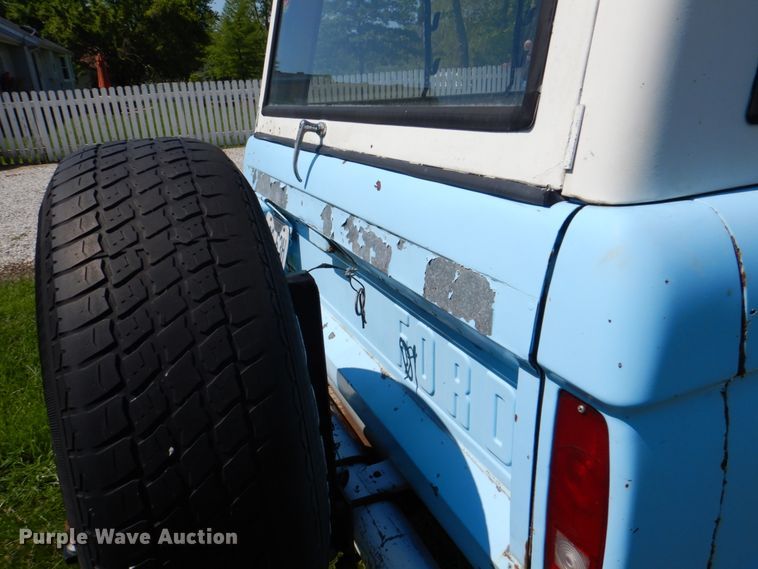 image for item JY9899 1967 Ford Bronco  SUV