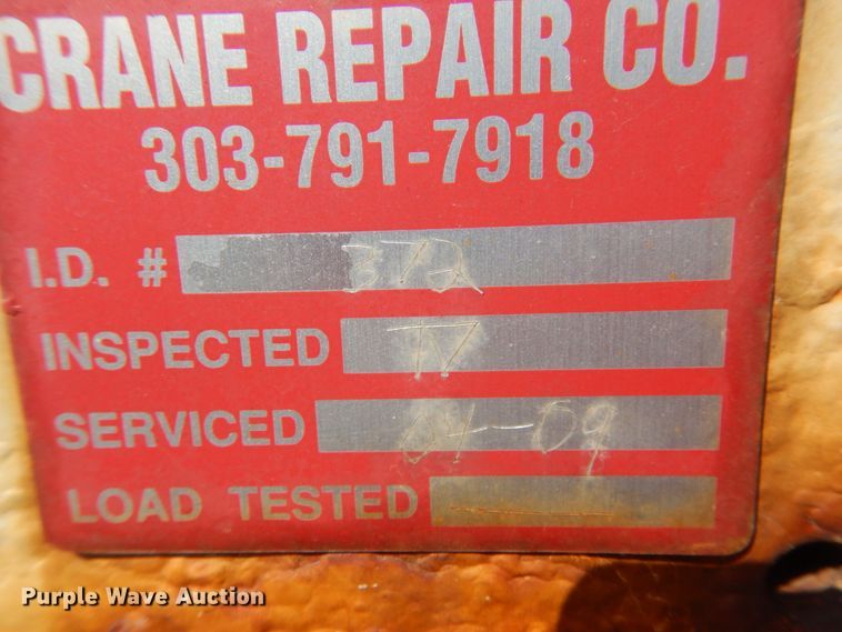 image for item JZ9999 Crane attachments