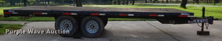 image for item DC2064 2009 Ranch King  equipment trailer