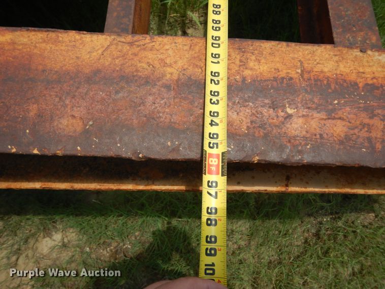 image for item DC2075 1968 Hyster  lowboy equipment trailer