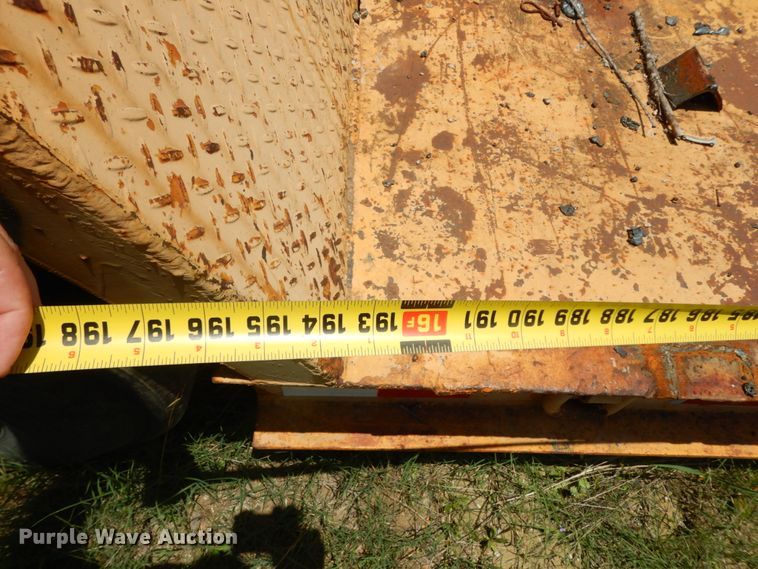 image for item DC2075 1968 Hyster  lowboy equipment trailer