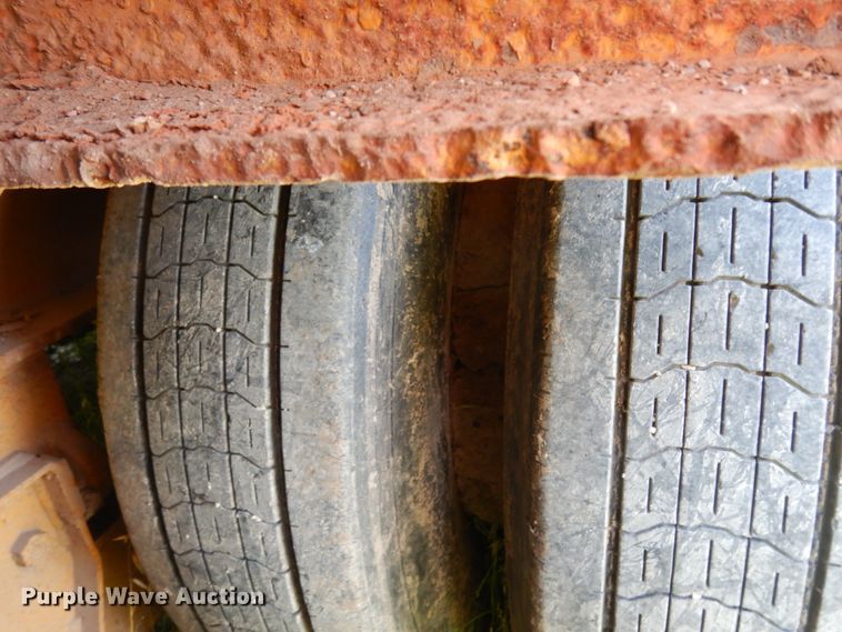 image for item DC2075 1968 Hyster  lowboy equipment trailer